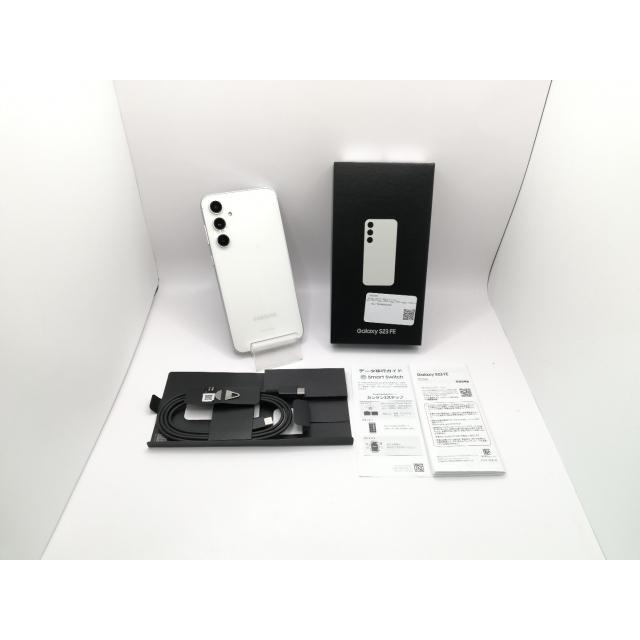 新品未使用 scg24 クリーム 中古】SAMSUNG au 【SIMフリー】 Galaxy S23 FE クリーム 8GB 256GB