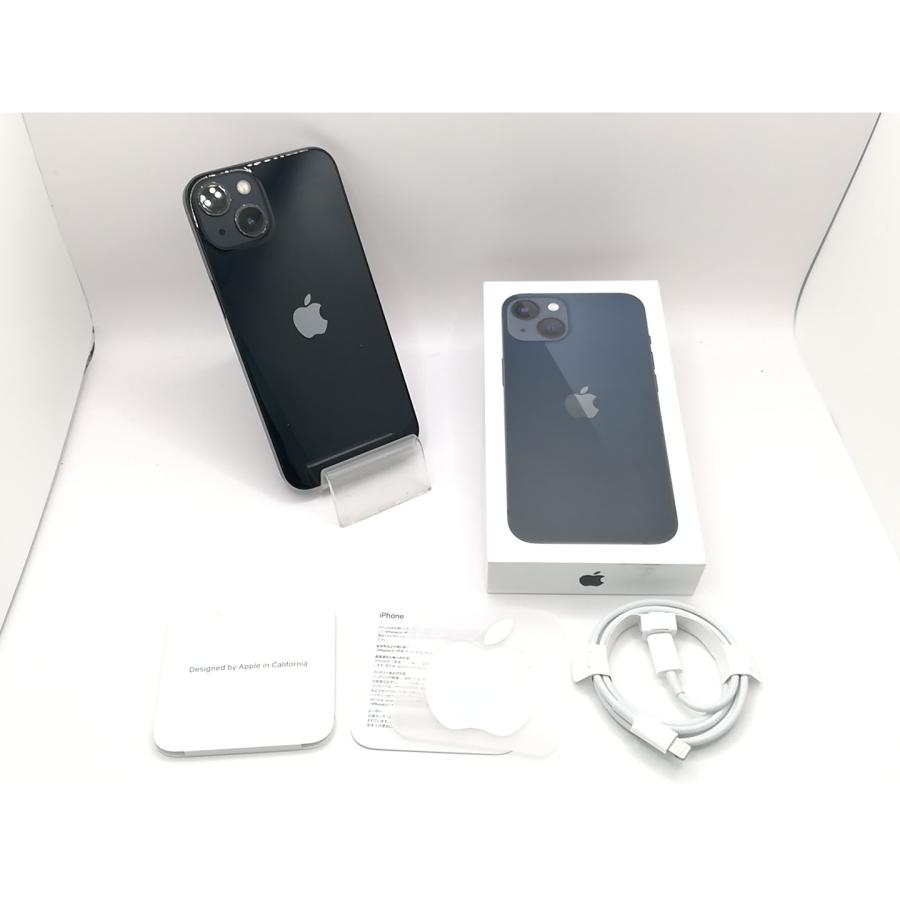 iPhone 13 【中古】Apple au 【SIMフリー】 128GB ミッドナイト MLNC3J