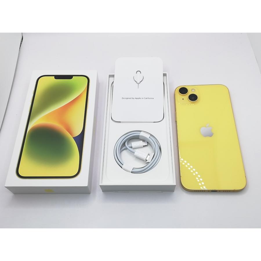 中古】Apple 国内版 【SIMフリー】 iPhone 14 Plus 256GB イエロー