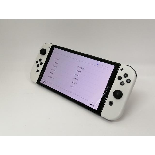 中古】Nintendo Switch 本体 (有機ELモデル) HEG-S-KAAAA ホワイト