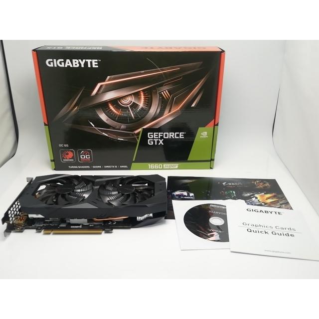中古】GIGABYTE GeForce GTX 1660 SUPER OC 6G（GV-N166SOC-6GD