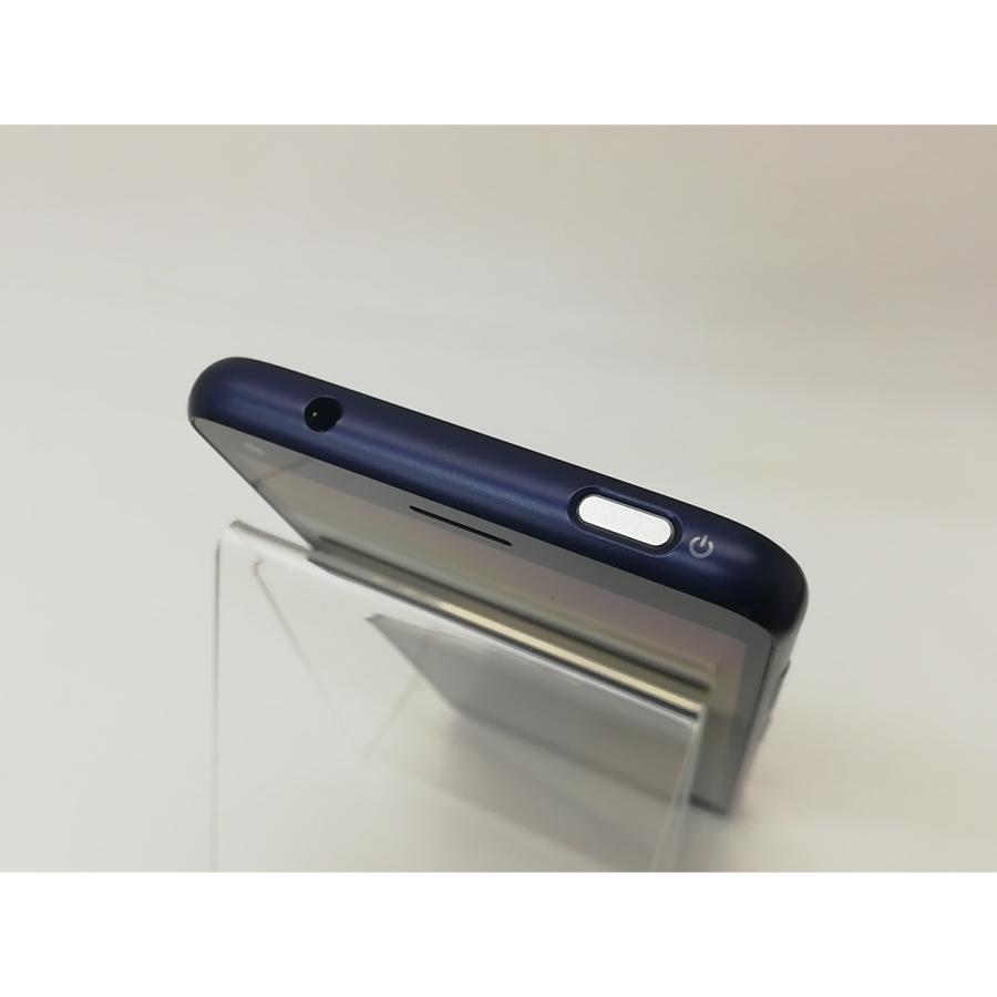 中古】KYOCERA au 【SIMロック解除済み】 BASIO4 ロイヤルブルー 3GB