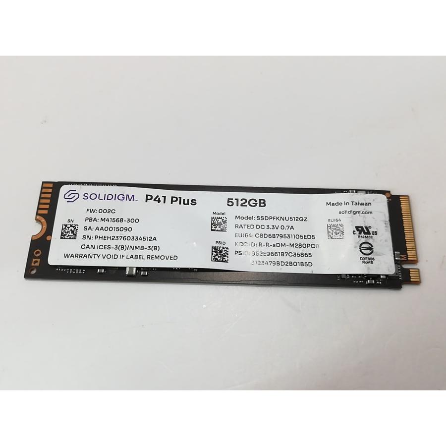中古 M.2 NVMe 2280 SSD 512GB 5枚セット 中古】各社 512GB SSD (M.2 2280/PCIe4.0 NVMe)【戸塚】保証期間1週間
