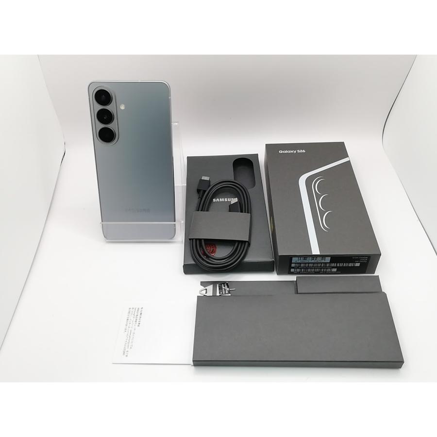 中古】SAMSUNG 国内版 【SIMフリー】 Galaxy S26 シルバーシャドウ