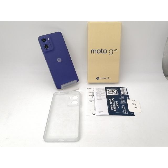 中古】MOTOROLA 国内版 【SIMフリー】 moto g05 フレッシュラベンダー