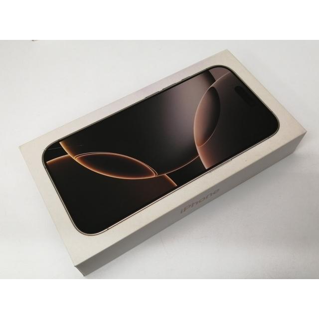 中古】Apple 国内版 【SIMフリー】 iPhone 16 Pro 256GB デザート