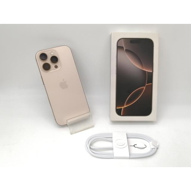 中古】Apple 国内版 【SIMフリー】 iPhone 16 Pro 256GB デザート