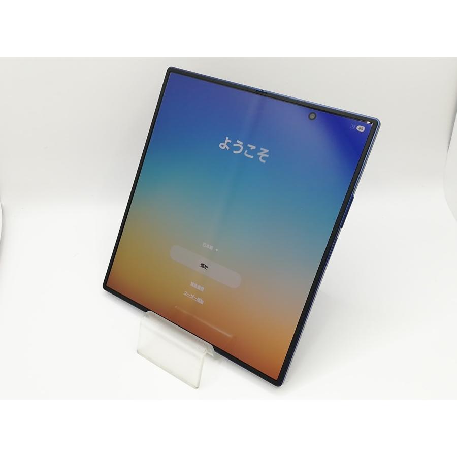 中古】SAMSUNG 国内版 【SIMフリー】 Galaxy Z Fold7 ブルーシャドウ
