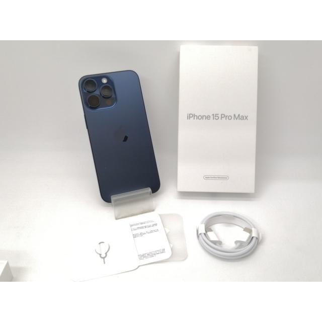 中古】Apple 国内版 【SIMフリー】 iPhone 15 Pro Max 512GB ブルー