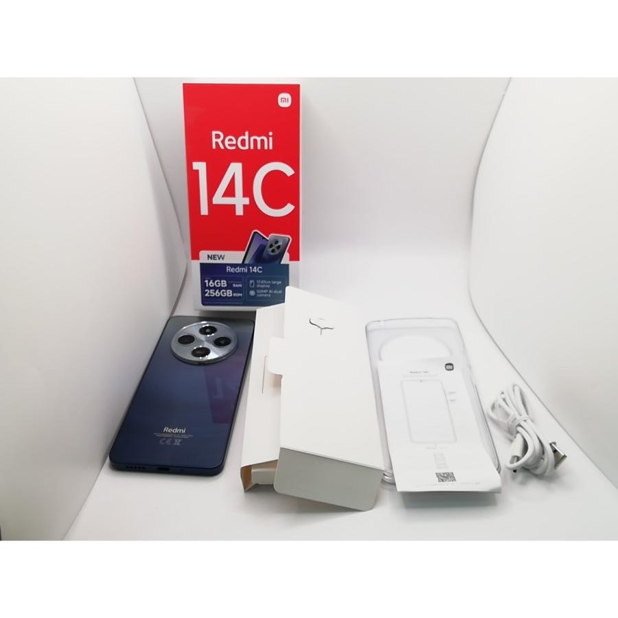 中古】Xiaomi 国内版 【SIMフリー】 Redmi 14C スターリーブルー 8GB