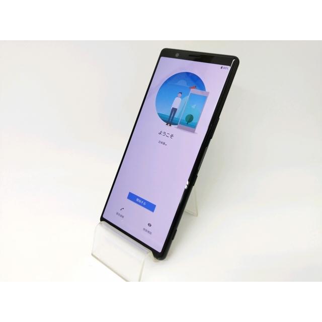 Xperia5 SO-01M　ブラック　sim解除済み 中古】SONY docomo 【SIMロック解除済み】 Xperia 5 SO-01M Black
