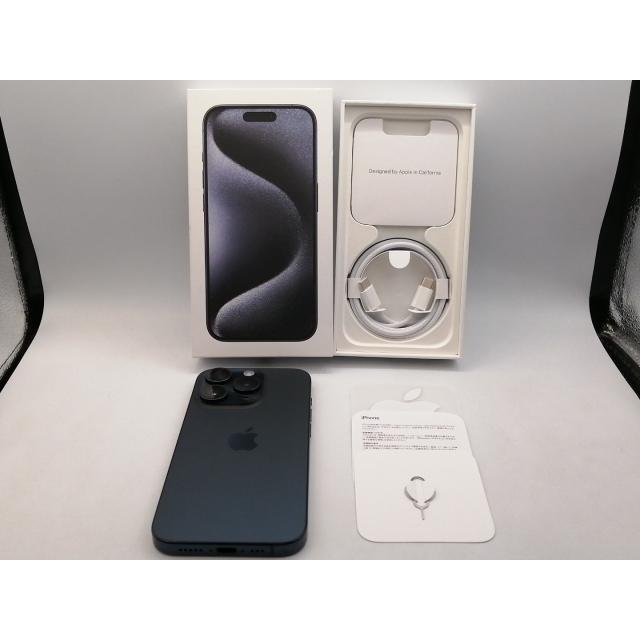 【中古】Apple 国内版 【SIMフリー】 iPhone 15 Pro 128GB ブルーチタニウム MTUA3J/A【秋葉本店】保証期間１ヶ月【ランクA】｜janpara｜08