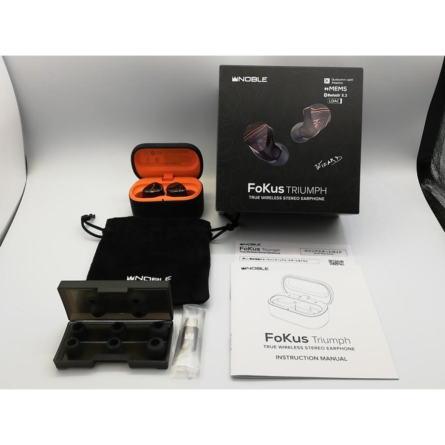 【中古品】Noble FoKus Triumph 本体 中古】Noble Audio FoKus TRIUMPH NOB-FOKUSTRH-B [ブラック]【秋葉