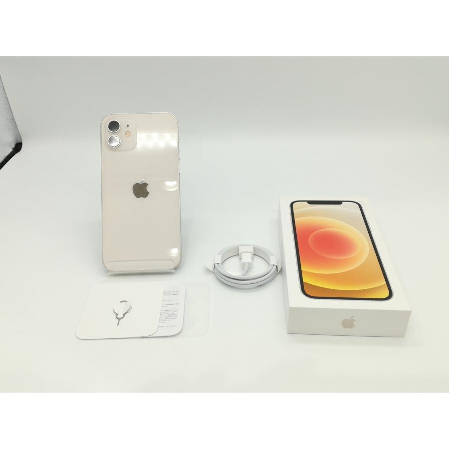 SIMロック解除済　アイフォン　iPhone 12 ホワイト　256GB 本体 iPhone 12 【中古】Apple au 【SIMロック解除済み】 256GB ホワイト
