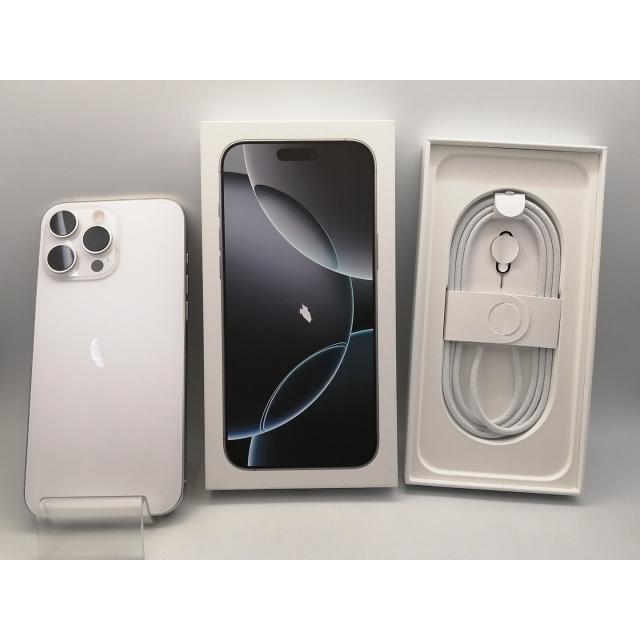 中古】Apple 国内版 【SIMフリー】 iPhone 16 Pro Max 256GB ホワイト
