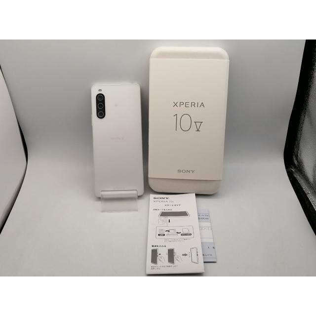 国内版 【SIMフリー】 Xperia 10 V ホワイト 6GB 128GB 【5x】 XQ-DC44【秋葉本店】保証期間１ヶ月【ランクA】