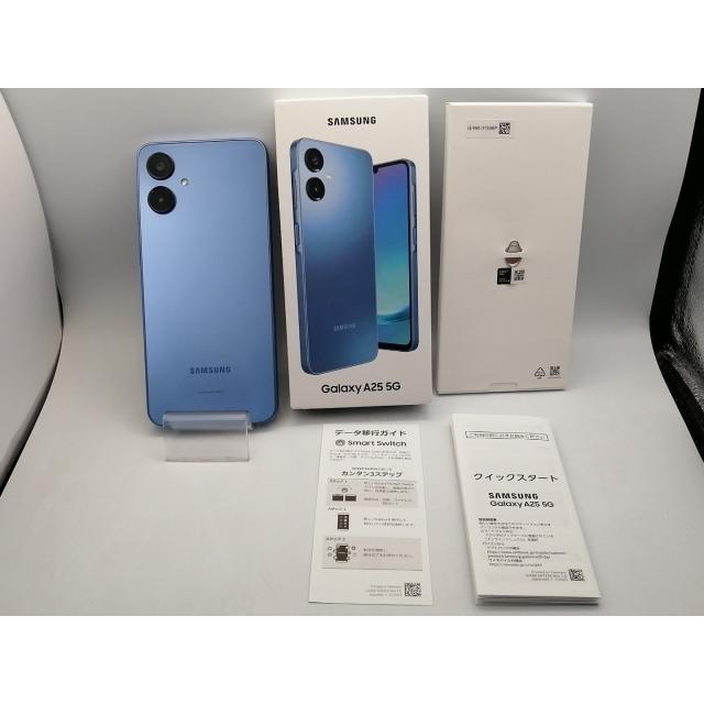 未使用】SAMSUNG SoftBank 【SIMフリー】 Galaxy A25 5G ブルー 4GB