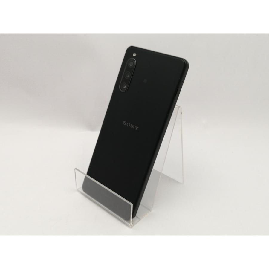 中古】SONY SoftBank 【SIMフリー】 Xperia 10 IV ブラック 6GB 128GB