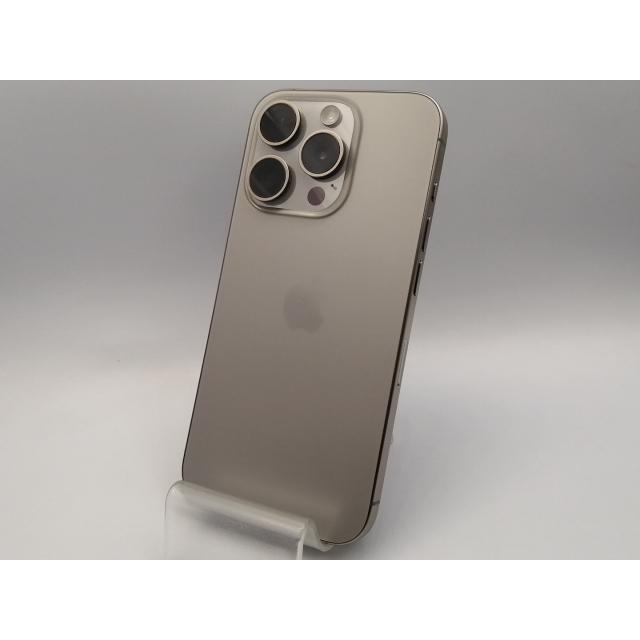 iPhone 15Pro ナチュラルチタニウム512GB SIMフリー　極美品！ iPhone 15 Pro 512GB - ナチュラルチタニウム（SIMフリー）[整備