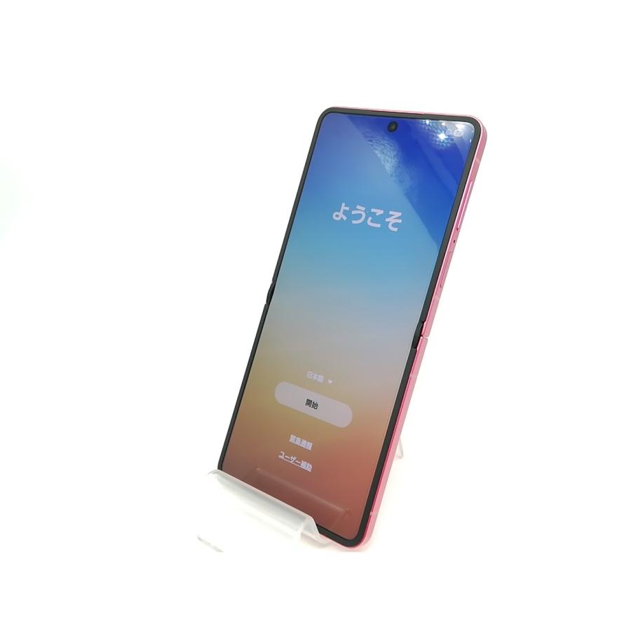 中古】SAMSUNG 国内版 【SIMフリー】 Galaxy Z Flip7 コーラルレッド