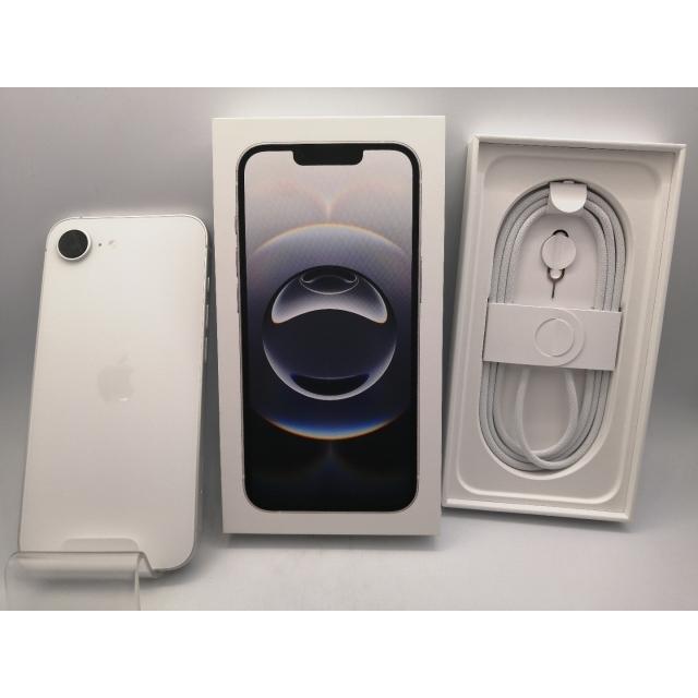 未使用】Apple 国内版 【SIMフリー】 iPhone 16e 128GB ホワイト