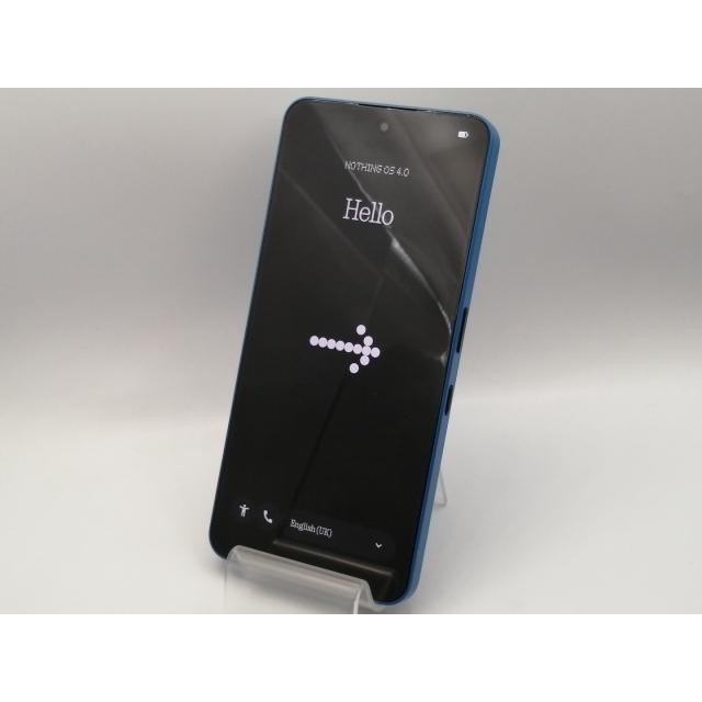 中古】NOTHING 楽天モバイル 【SIMフリー】 Nothing Phone (3a) ブルー
