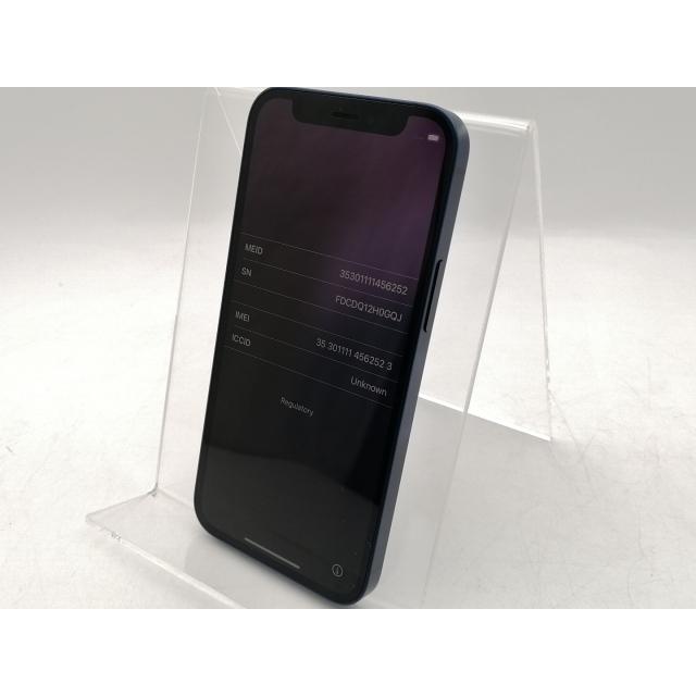 iPhone 12 mini 【中古】Apple au 【SIMロック解除済み】 128GB ブルー 