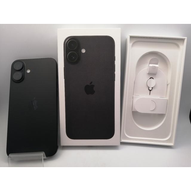 中古】Apple 国内版 【SIMフリー】 iPhone 16 Plus 256GB ブラック