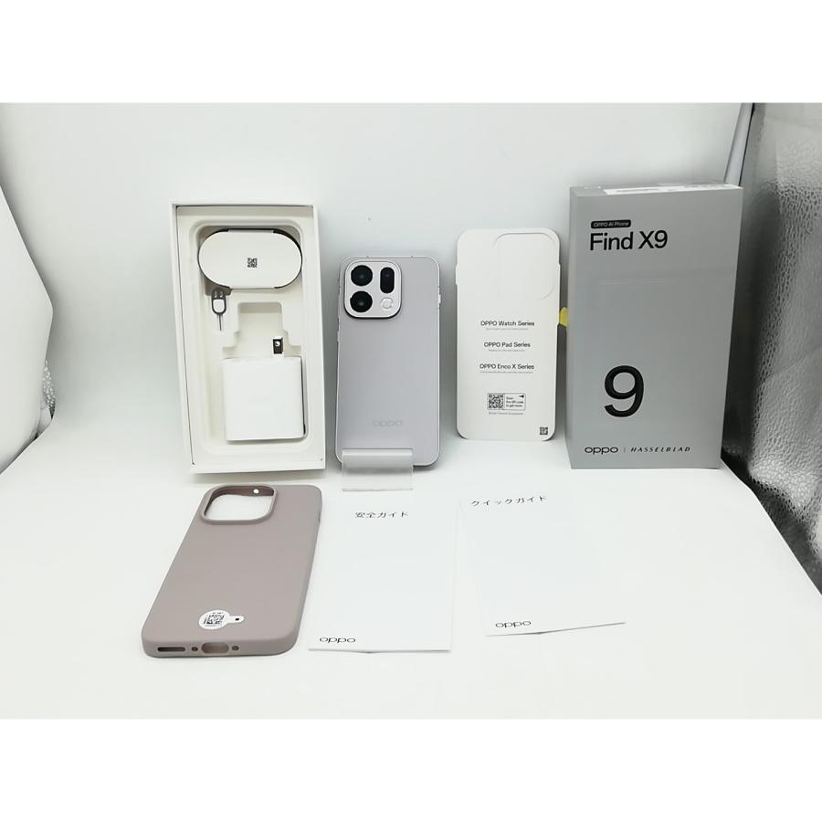 中古】Oppo 国内版 【SIMフリー】 OPPO Find X9 チタニウムグレー 16GB