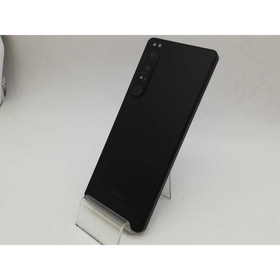 中古】SONY docomo 【SIMフリー】 Xperia 1 IV ブラック 12GB 256GB SO
