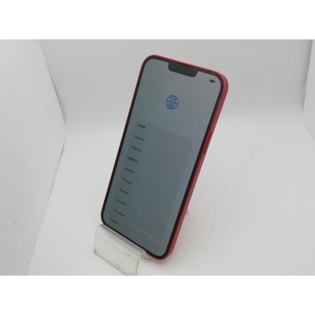 【中古】Apple 国内版 【SIMフリー】 iPhone 14 Plus 128GB  (PRODUCT)RED MQ4F3J/A【秋葉4号】保証期間１ヶ月【ランクC】の画像