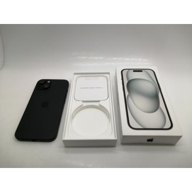 中古】Apple 国内版 【SIMフリー】 iPhone 15 128GB ブラック MTMH3J/A