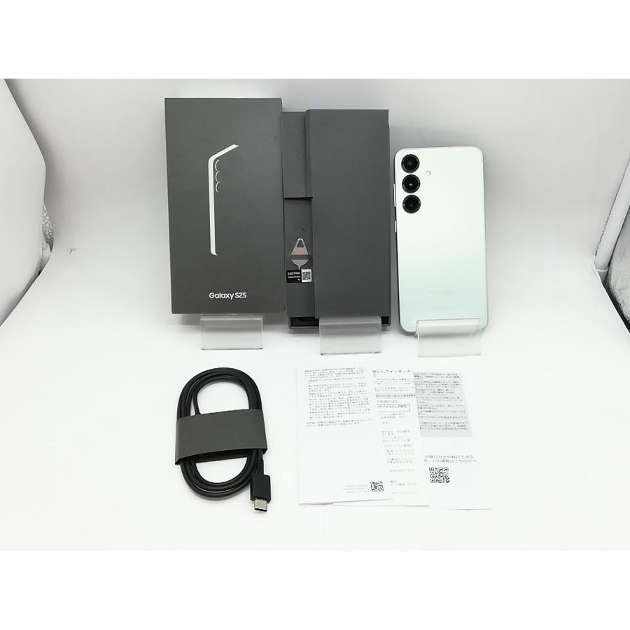 中古】SAMSUNG 国内版 【SIMフリー】 Galaxy S25 ミント 12GB 256GB