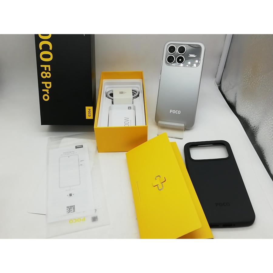 中古】Xiaomi 国内版 【SIMフリー】 POCO F8 Pro チタンシルバー 12GB