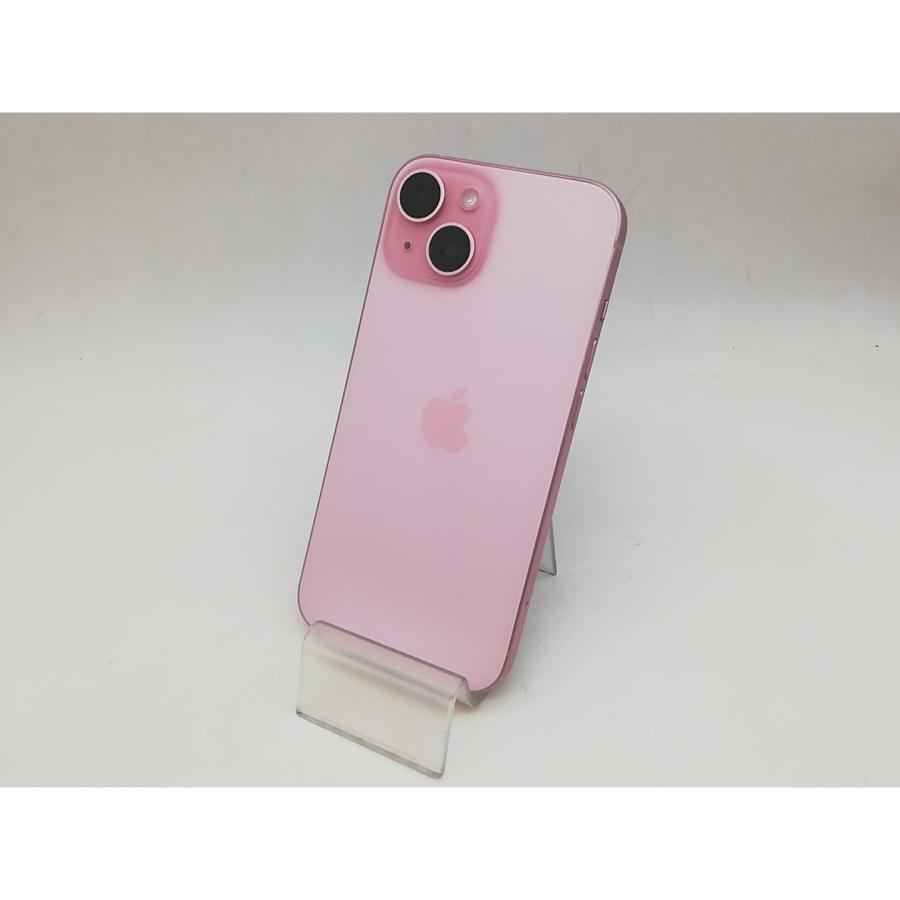中古】Apple 国内版 【SIMフリー】 iPhone 15 128GB ピンク MTMJ3J/A 