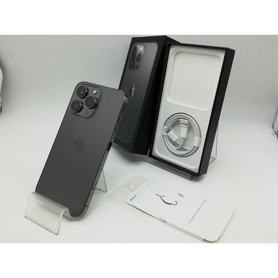 【中古】Apple 国内版 【SIMフリー】 iPhone 13 Pro 512GB グラファイト MLUV3J/A【町田】保証期間１ヶ月【ランクC】の画像