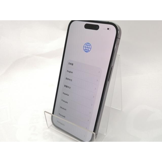 【中古】Apple docomo 【SIMフリー】 iPhone 14 Pro 512GB ディープパープル MQ283J/A【神保町】保証期間１ヶ月【ランクC】の画像