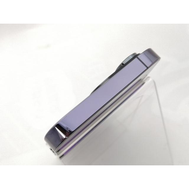 【中古】Apple docomo 【SIMフリー】 iPhone 14 Pro 512GB ディープパープル MQ283J/A【神保町】保証期間１ヶ月【ランクC】の画像