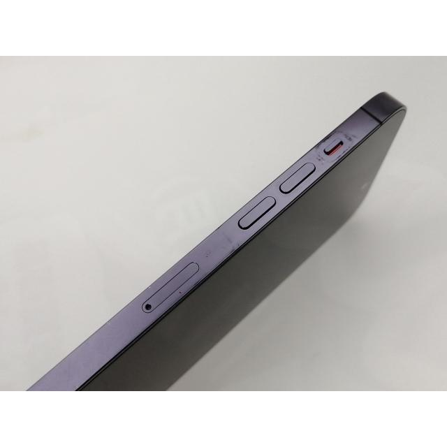 【中古】Apple docomo 【SIMフリー】 iPhone 14 Pro 512GB ディープパープル MQ283J/A【神保町】保証期間１ヶ月【ランクC】の画像
