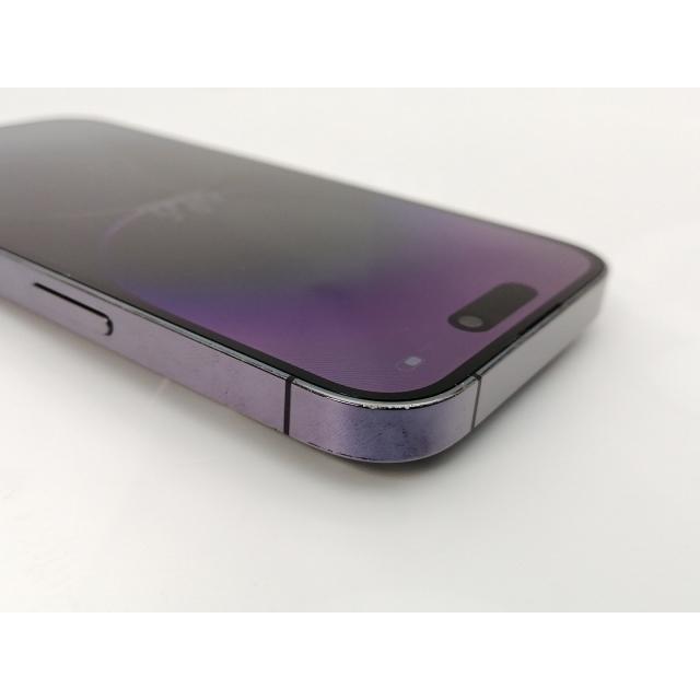 【中古】Apple docomo 【SIMフリー】 iPhone 14 Pro 512GB ディープパープル MQ283J/A【神保町】保証期間１ヶ月【ランクC】の画像