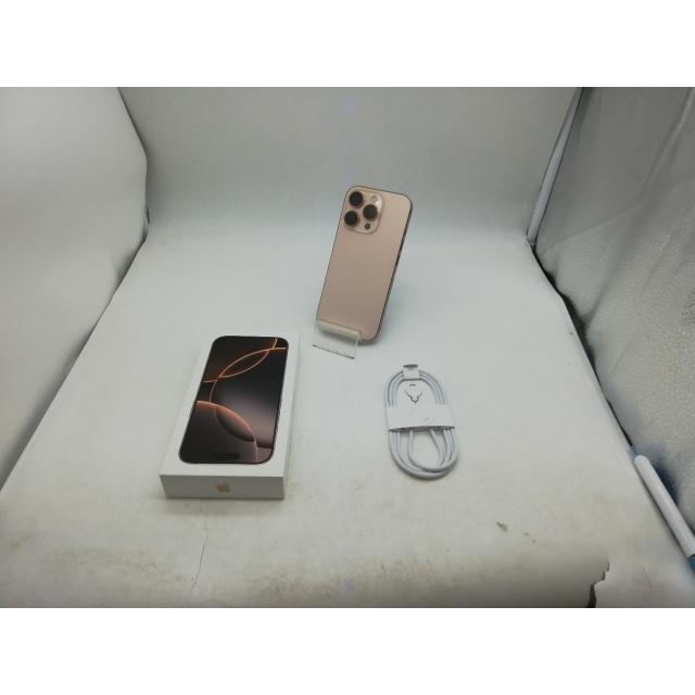 【中古】Apple 国内版 【SIMフリー】 iPhone 16 Pro 256GB デザートチタニウム MYN23J/A【秋葉本店】保証期間１ヶ月【ランクA】の画像