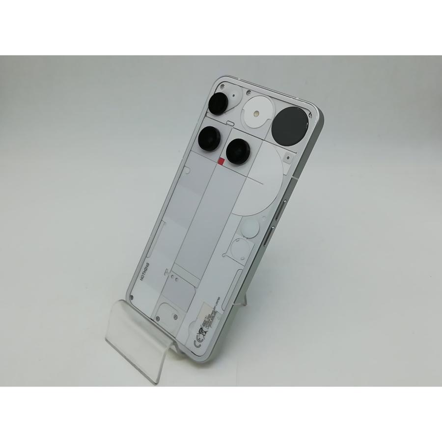 中古】NOTHING 国内版 【SIMフリー】 Nothing Phone (3) ホワイト 12GB