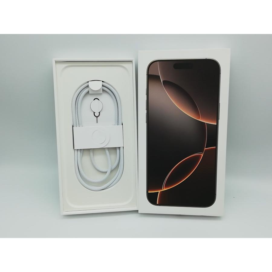 中古】Apple 国内版 【SIMフリー】 iPhone 16 Pro Max 512GB デザート