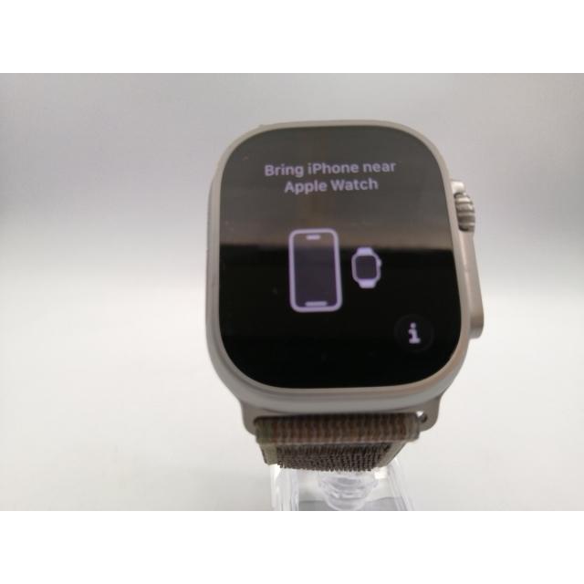 【中古】Apple Apple Watch Ultra2 49mm Cellular チタニウムケース/インディゴアルパインループ(L) MREW3J/A【秋葉本店】保証期間１ヶ月【ランクB】