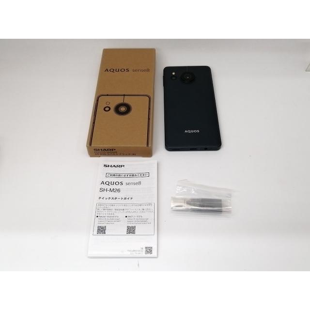 中古】SHARP 国内版 【SIMフリー】 AQUOS sense8 コバルトブラック 6GB