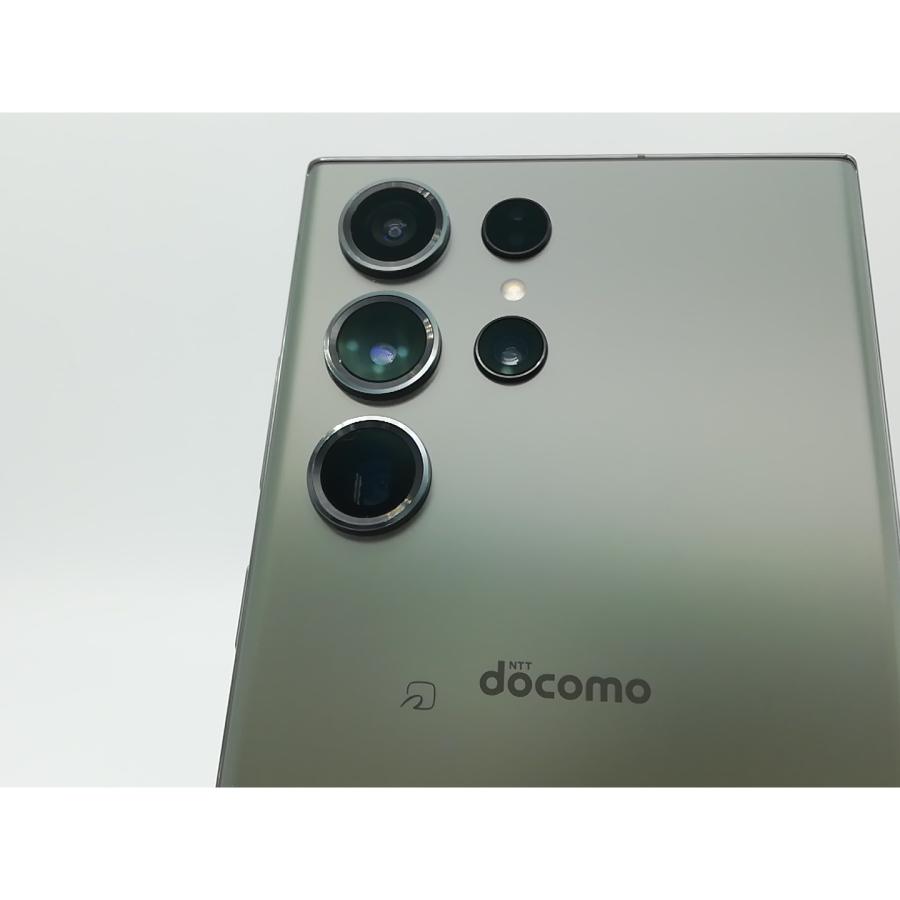 【中古】SAMSUNG docomo 【SIMフリー】 Galaxy S23 Ultra グリーン 12GB 256GB SC-52D【秋葉本店】保証期間１ヶ月【ランクA】の画像