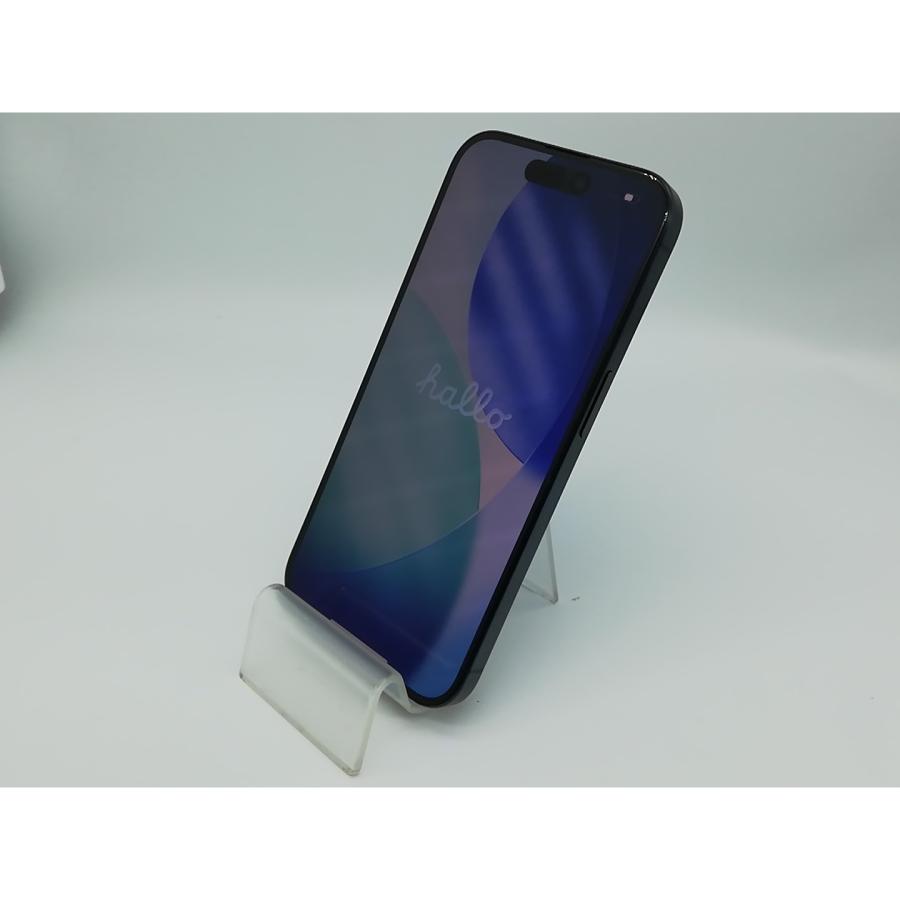 【中古】Apple 国内版 【SIMフリー】 iPhone 15 Pro 128GB ブルーチタニウム MTUA3J/A【秋葉5号】保証期間１ヶ月【ランクB】の画像