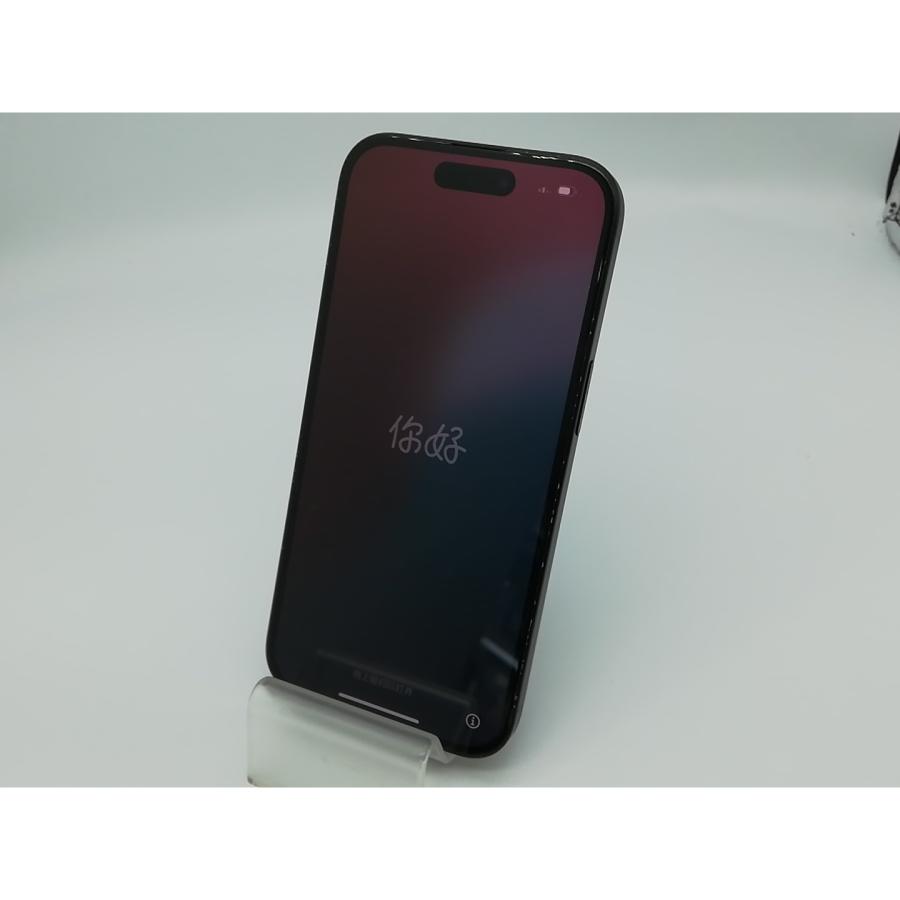 【中古】Apple SoftBank 【SIMフリー】 iPhone 15 128GB ブラック MTMH3J/A【秋葉本店】保証期間１ヶ月【ランクA】の画像