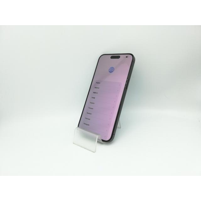 【中古】Apple au 【SIMフリー】 iPhone 15 Pro Max 256GB ブラックチタニウム MU6P3J/A【秋葉本店】保証期間１ヶ月【ランクB】の画像