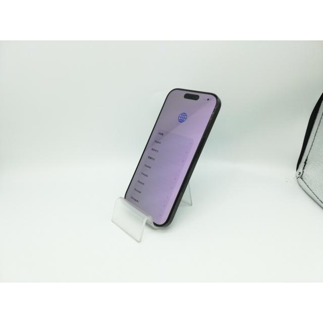 【中古】Apple 国内版 【SIMフリー】 iPhone 16 Pro 128GB ブラックチタニウム MYMV3J/A【神保町】保証期間１ヶ月【ランクA】の画像